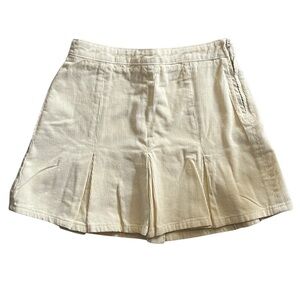 $59ea BOGO FREE Urban Outfitters corduroy 1Small+1Med mini skirts in ivory